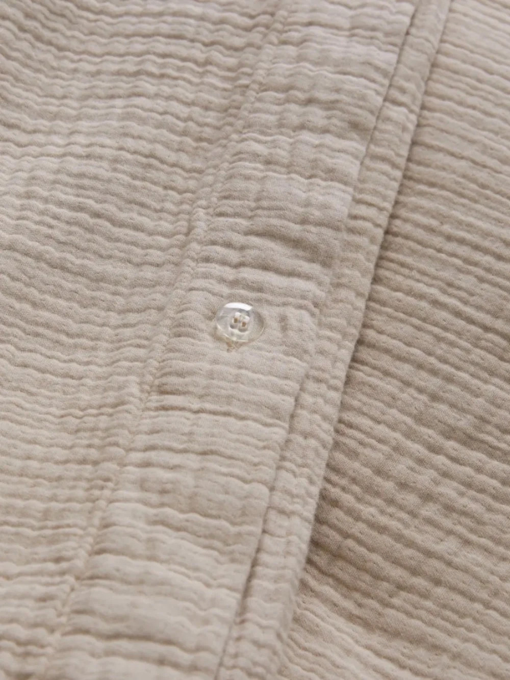 Organic Cotton Airy Gauze Duvet Cover Twin  Dune Tan